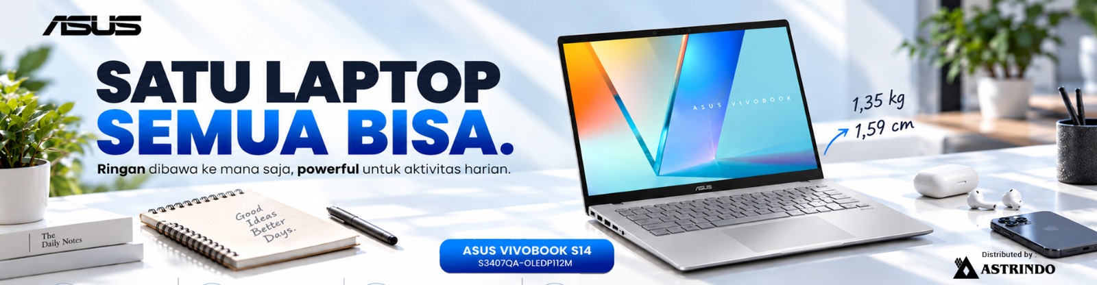 Banner promosi Astrindo Senayasa
